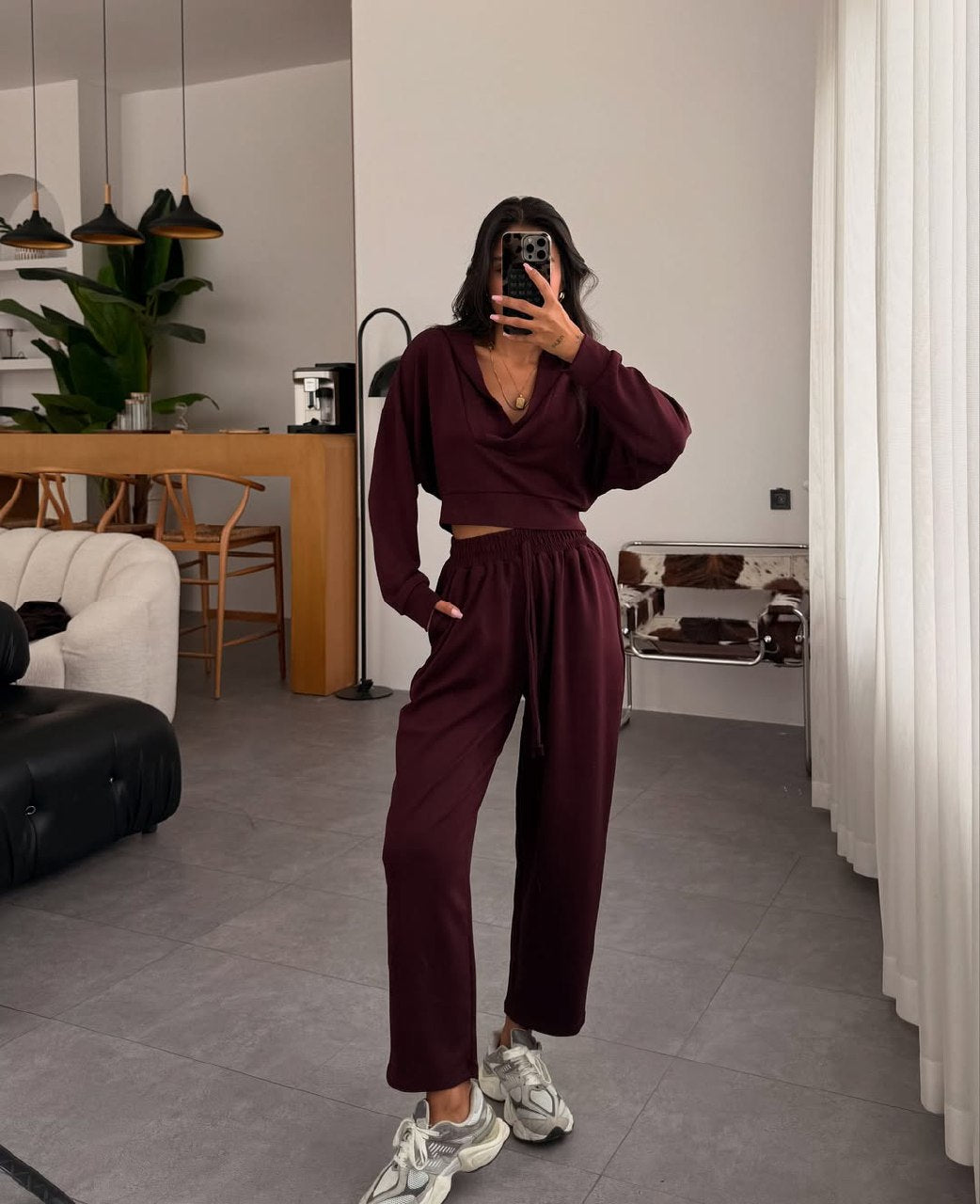 Ensemble sweat à capuche et pantalon