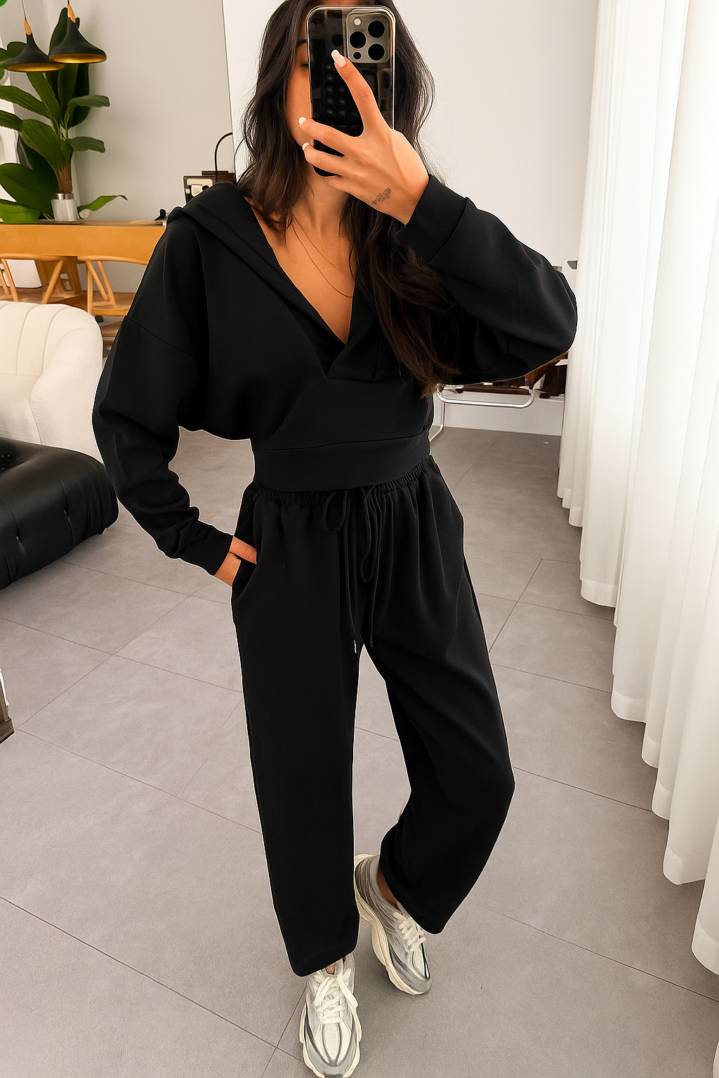 Ensemble sweat à capuche et pantalon