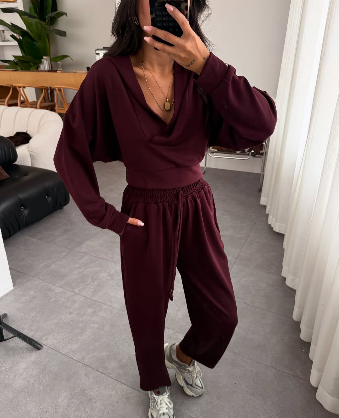 Ensemble sweat à capuche et pantalon